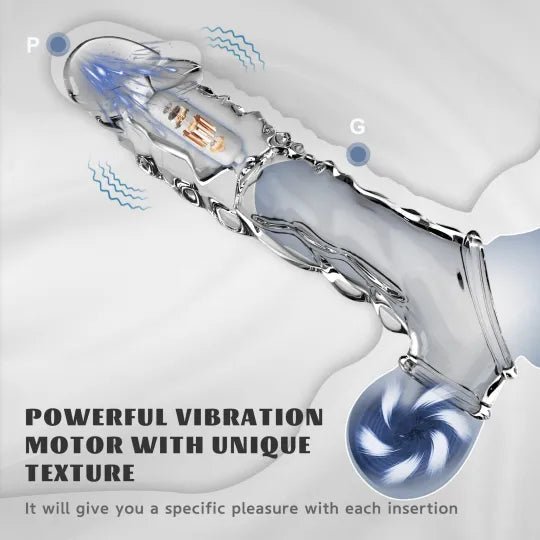 Reusable Extension Vibrator – Makes You Longer, Harder & Unstoppable - Noirex