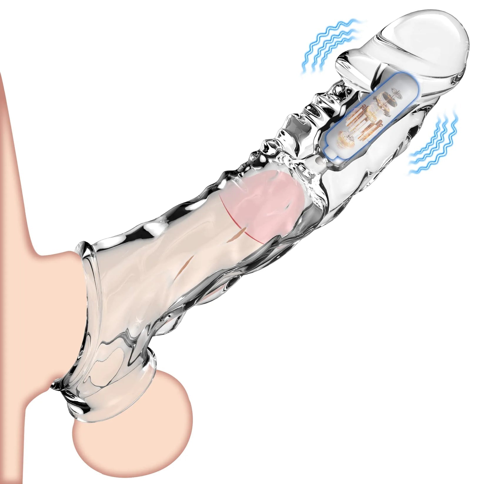 Reusable Extension Vibrator – Makes You Longer, Harder & Unstoppable - Noirex