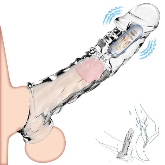 Reusable Extension Vibrator – Makes You Longer, Harder & Unstoppable - Noirex